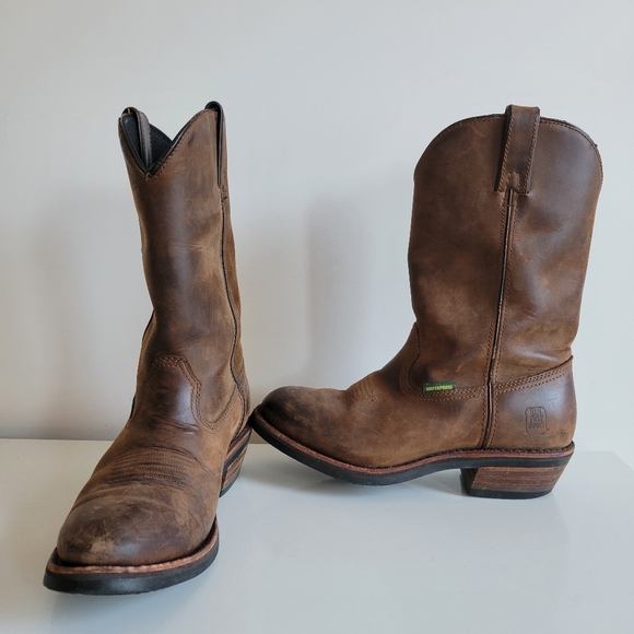 Dan Post Mens Albuquerque Waterproof Boots Cowboy Size 9.5EW DP69681 - Picture 1 of 15